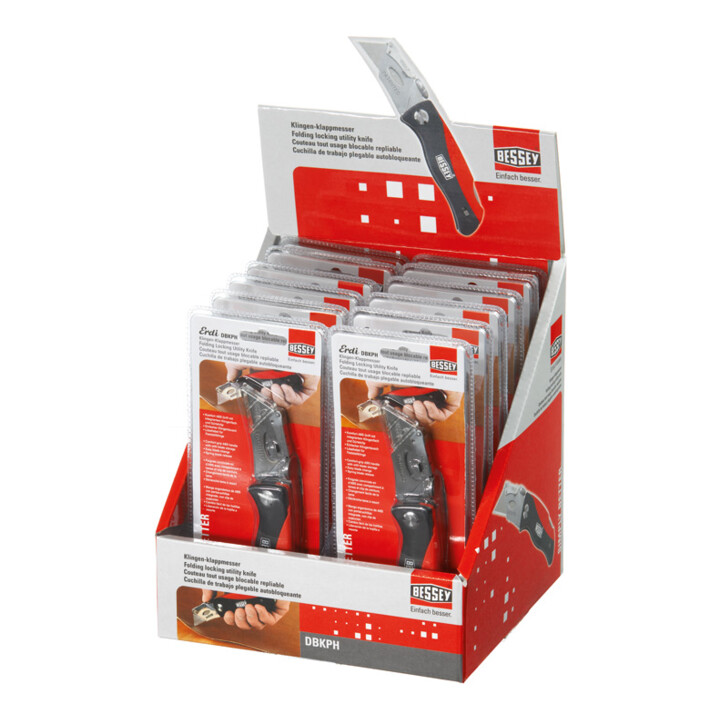 Bessey Klingen-Klappmesser mit Holzgriff DBKWH-EU