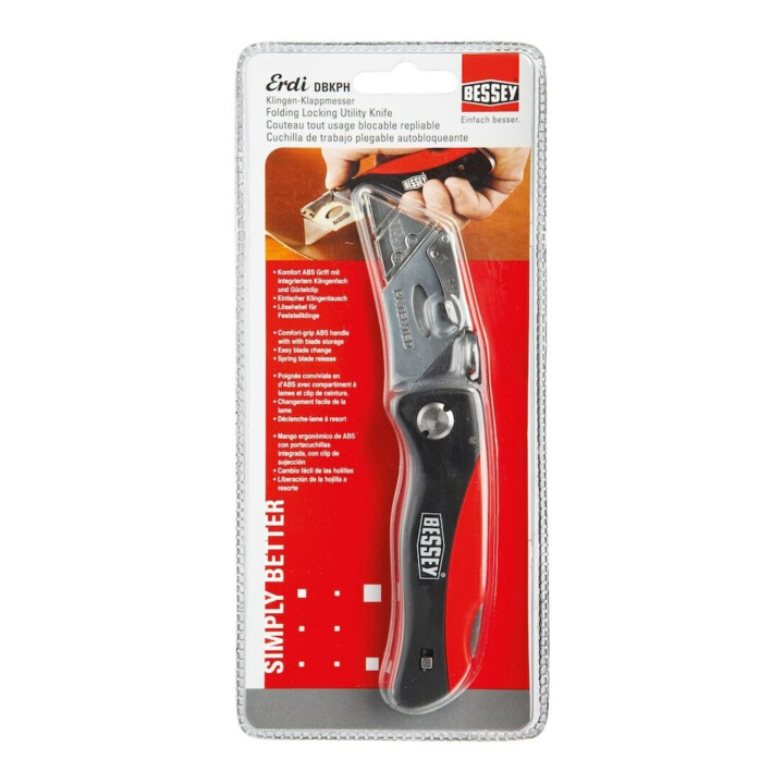 Bessey Klingen-Klappmesser mit Kunststoffgriff DBKPH-EU