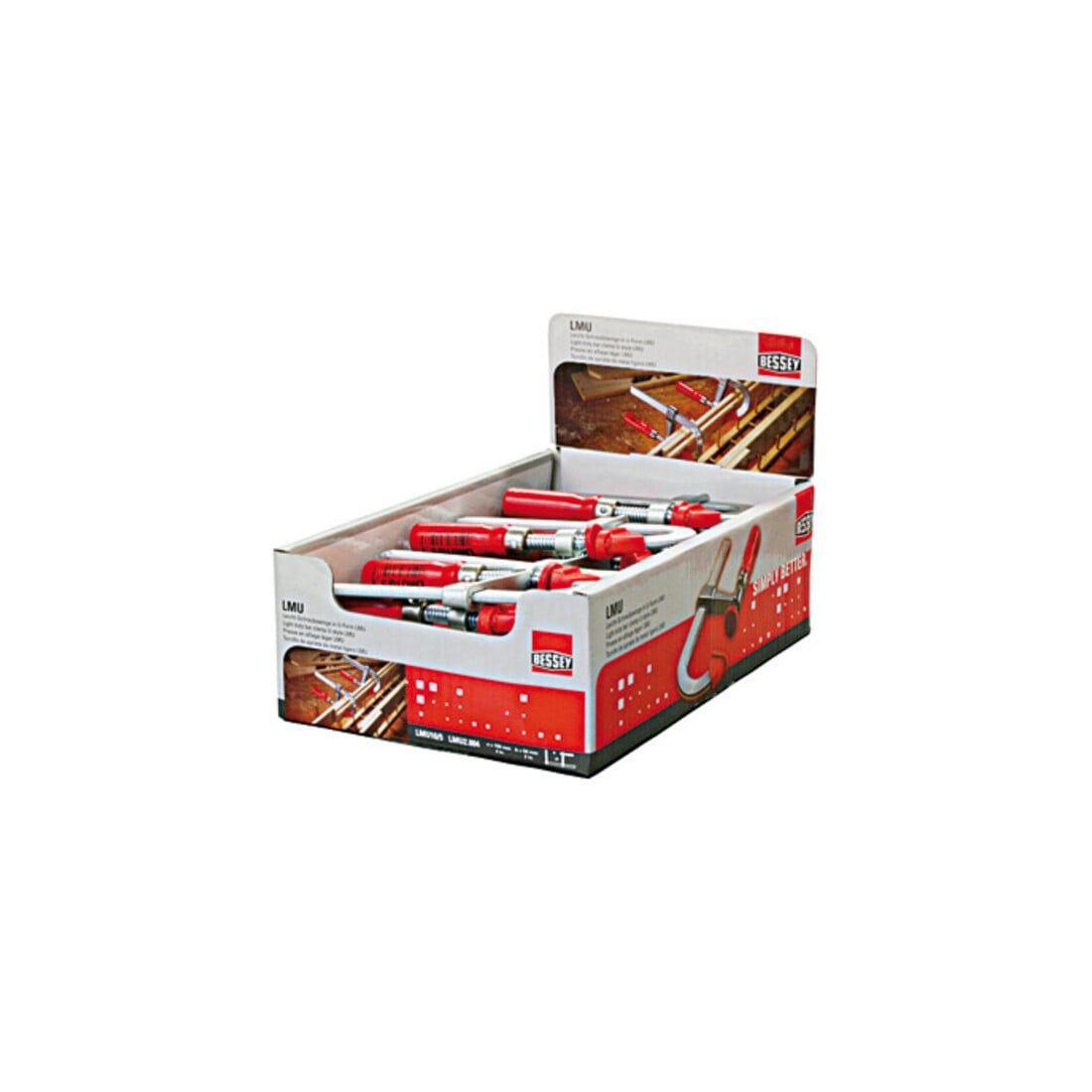 Bessey Leicht-Schraubzwinge in U-Form Ausladung 50 mm
