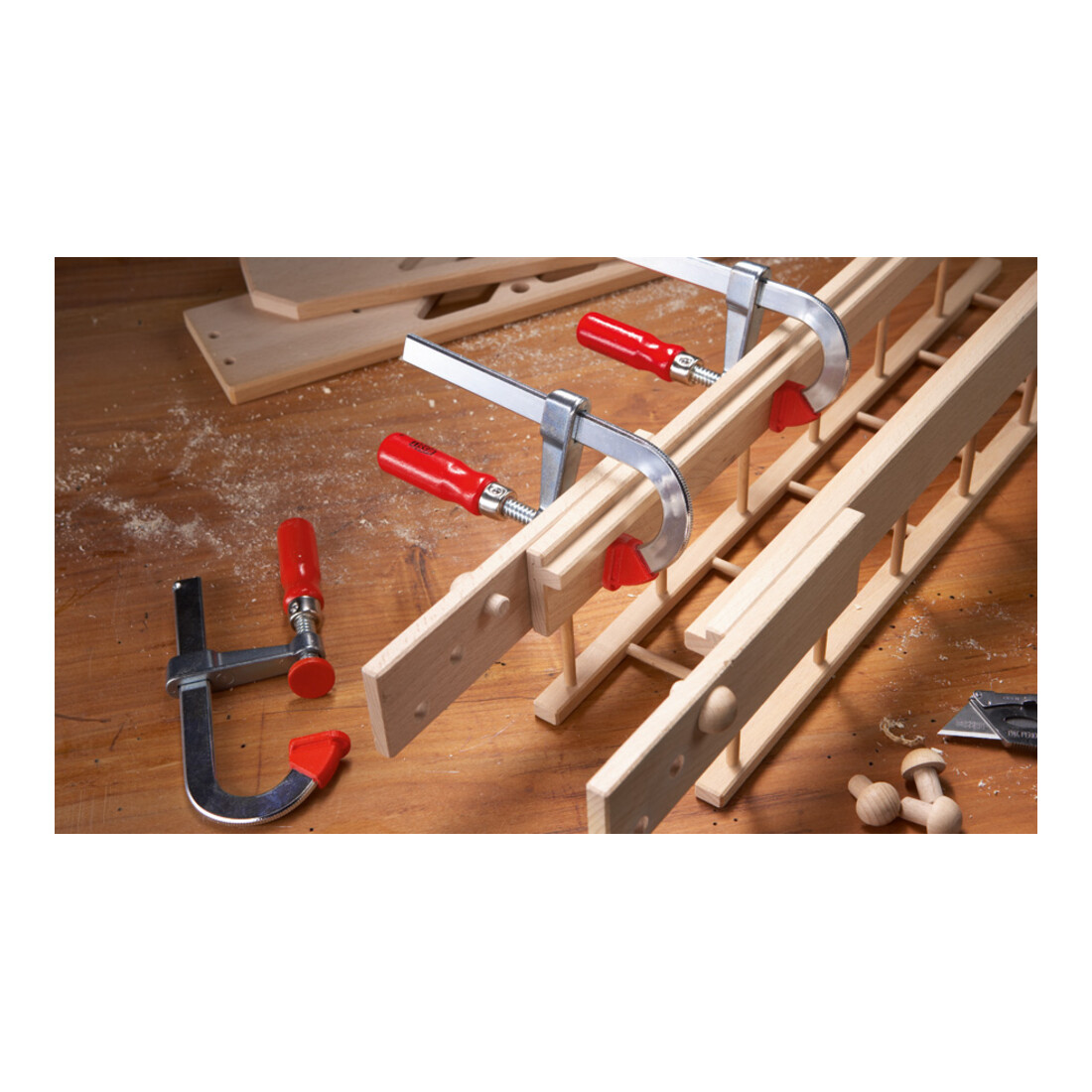 Bessey Leicht-Schraubzwinge in U-Form Ausladung 50 mm