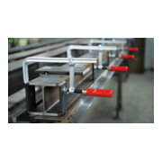 Bessey volledig stalen schroefklem classiX GS met delijk houten handvat-4