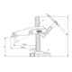 Bessey Morsetto a braccio serrante GRS 200/140-2