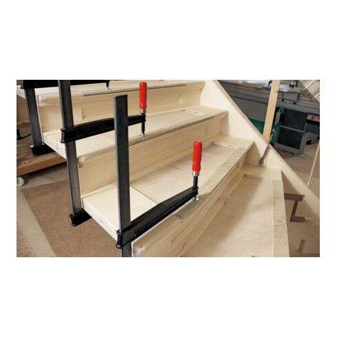 Bessey Morsetto a vite a grande profondità TGNT con impugnatura in legno collaudata