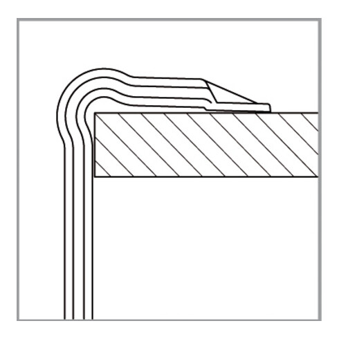 Bessey OMEGA-Schraubzwinge GMZ mit 2-Komponenten-Kunststoffgriff