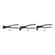 Bessey Pinza pieghevole curvata a 45° D341-60-1