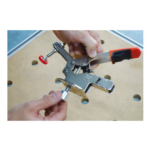 Bessey Senkechtspanner STC-VH50 mit Zubehör-Set