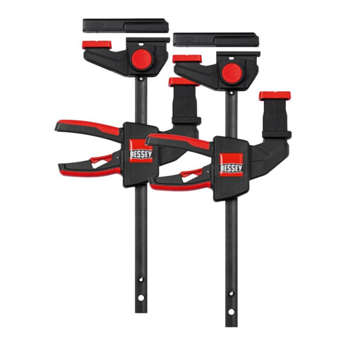 Bessey Serre-joint à une main 150x60mm / 120-310mm 2 pcs.