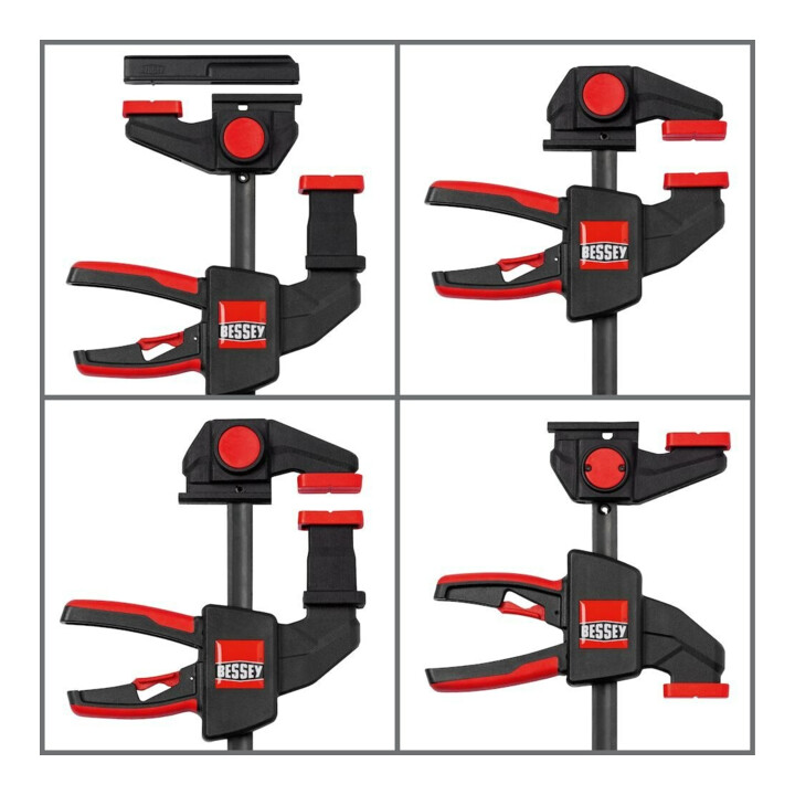 Bessey Serre-joint à une main 150x60mm / 120-310mm 2 pcs.