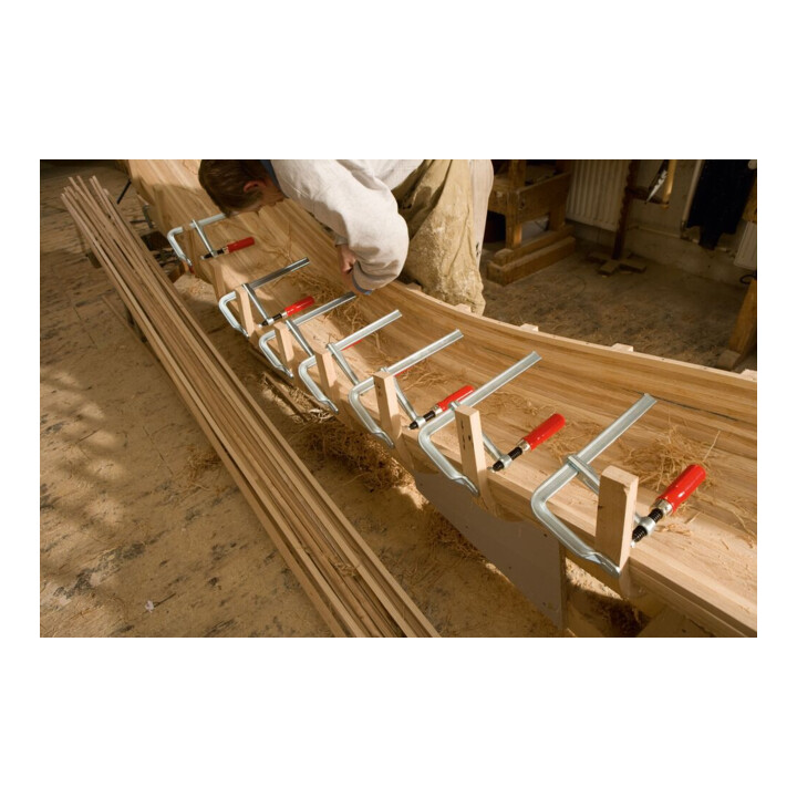 BESSEY Serre-joint en acier massif GZ poignée en bois