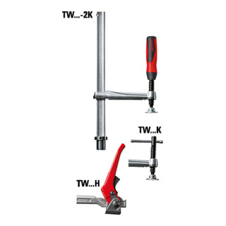 Bessey Spannelement mit fixer Ausladung TW28 300/120 (2K-Kunststoffgriff)