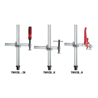 Bessey Spannelement mit variabler Ausladung TWV16 200/150 (2K-Kunststoffgriff)