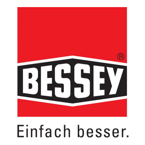 BESSEY Spindel met knevel en aandrukplaat