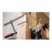 Bessey Strettoio a vite OMEGA GMZ con impugnatura in plastica bicomponente-2