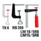 Bessey Tafelklem