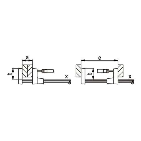 Bessey universele klem