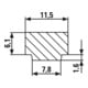 Bessey volledig stalen tafelklem GTR keel 60 mm-2