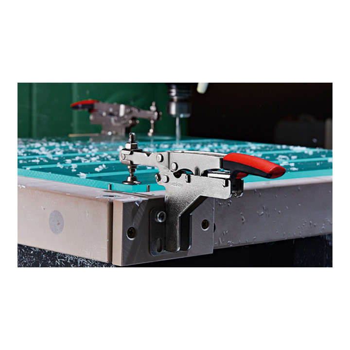 Bessey Waagrechtspanner mit offenem Arm u. abgew. Grundpl. STC-HA