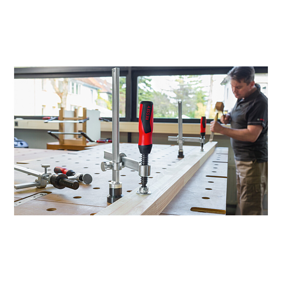 Bessey werkbank adapter