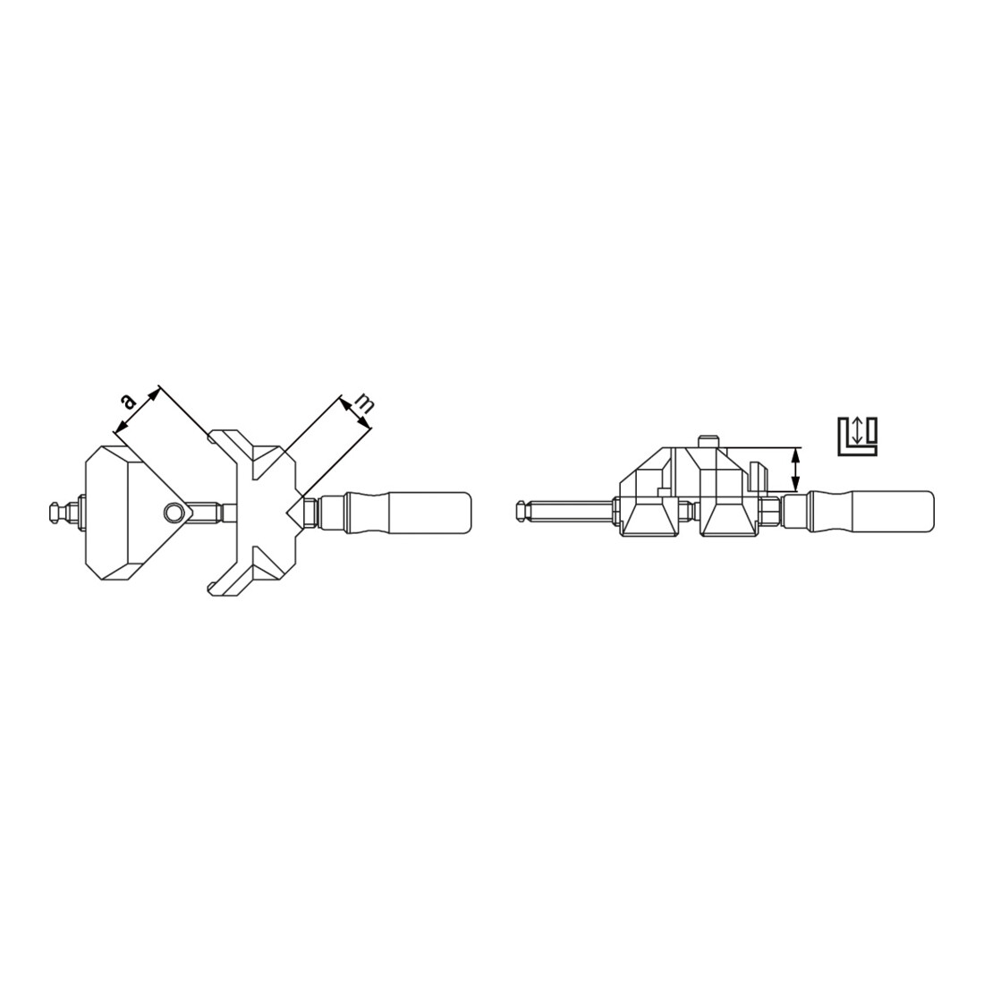Bessey Winkelspanner WS3