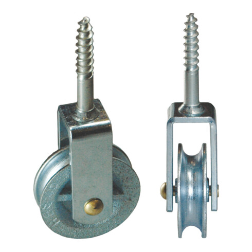 Betz poulie de corde de lavage 5000 gorge 10mm galv. support en fonte grise STA galv.
