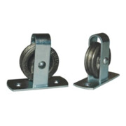 Betz Stehrolle 496 Nut 8mm Grauguss m.Längsplatte u.gedrehter Nut