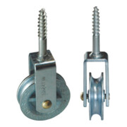 Betz Waschseilrolle 5000 Nut 9mm Grauguss verz.Halterung STA verz.-1