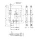 BEVER Doppelzylinderschl. 1016 P,PZ72/9 D32/65,F24x235rd ER,DR-3