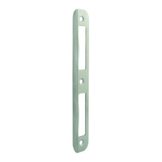 BEVER Plaque de fermeture d’angle 1 ZT 19x170x8 arrondie, acier inoxydable
