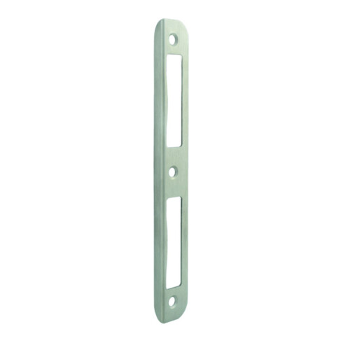 BEVER Plaque de fermeture d’angle 1 ZT 19x170x8 arrondie, acier inoxydable