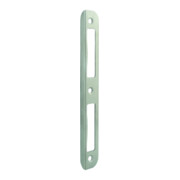 BEVER Plaque de fermeture d’angle 1 ZT 19x170x8 arrondie, acier inoxydable