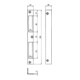 BEVER Plaque de fermeture d'angle 4 HAT 22x200x22 rond galvanisé-2