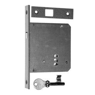 BEVER Schiebetürschloss 138 B BB D55, F20x151ktg, Si