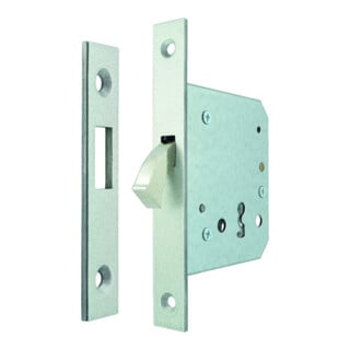 BEVER Schiebetürschloss 138 P PZ D55, F20x151ktg, Si