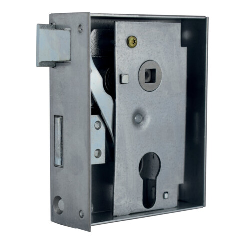 BEVER Serrure à boîte 84 P, PZ53/8 D60, DL acier zingué