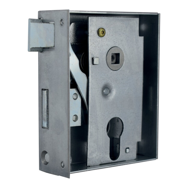 BEVER Serrure à boîte 84 P, PZ53/8 D60, DL acier zingué