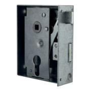 BEVER Serrure à boîte 84 P, PZ53/8 D60, DL sélectionnable acier zingué-2