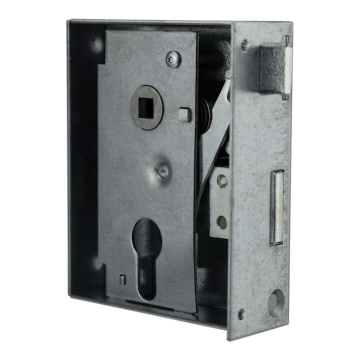 BEVER Serrure à boîte 84 P, PZ53/8 D60, DL sélectionnable acier zingué