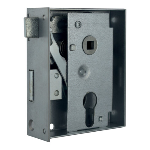 BEVER Serrure à boîte 84 P, PZ53/8 D60, DR, acier zingué