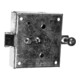 BEVER Serrure à boîte à mortaise 932 U BB zincée double usage-1