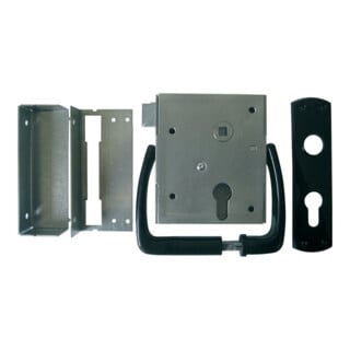 BEVER Set serrure à boîte 79 BK BB55/8 D55 à gauche/droite, galvanisé, SB
