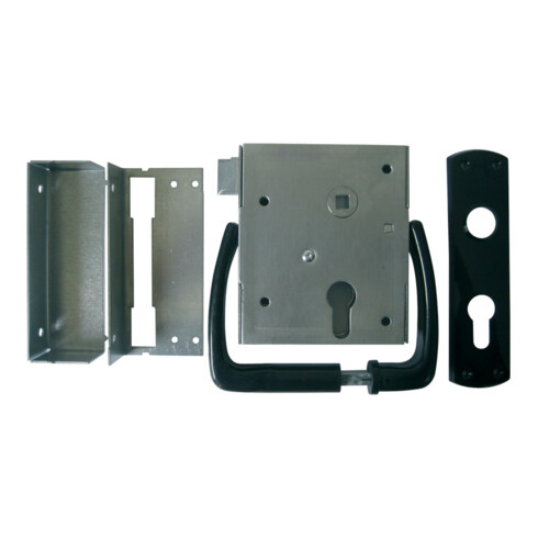 BEVER Set serrure à boîte 79 BK BB55/8 D55 à gauche/droite, galvanisé, SB