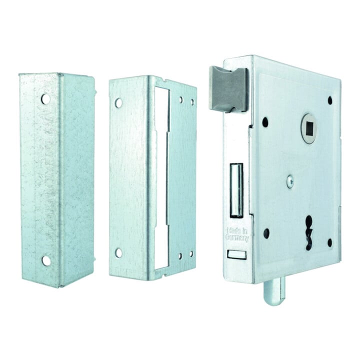BEVER Set serrure à boîte 79 BK BB55/8 D55 à gauche/droite, galvanisé, SB