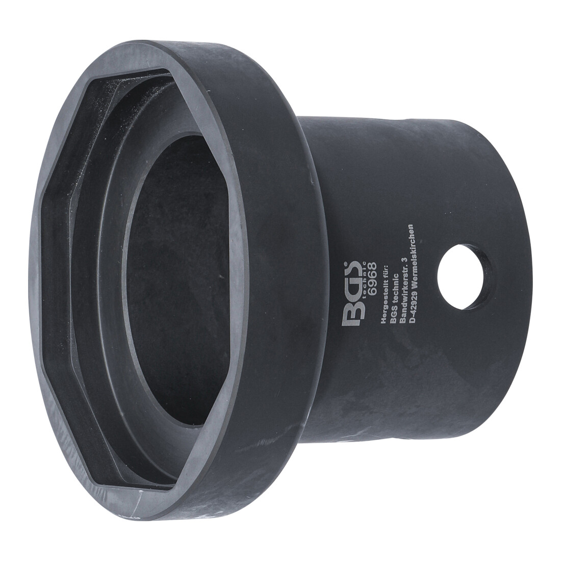 BGS achtkant naafmoersleutel voor R.O.R. aanhangwagens SW 127 mm