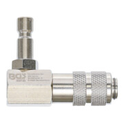 BGS Adaptateur à baïonnette pour système de refroidissement Coudé 90° Pour art. 8027/8098-3