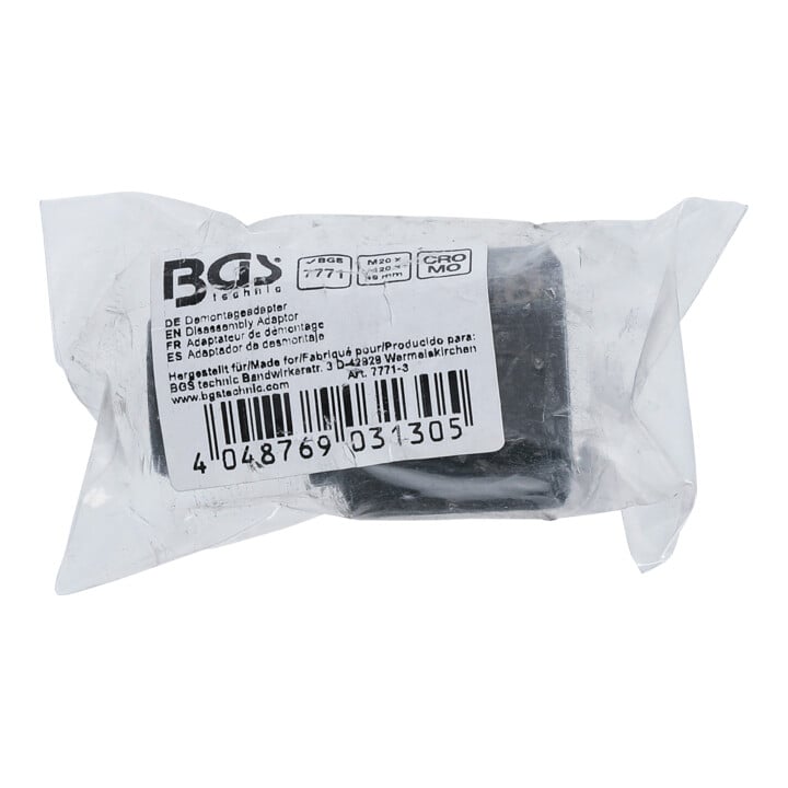 BGS Adaptateur de démontage d’art. 7771 M20 x M20 x 49 mm
