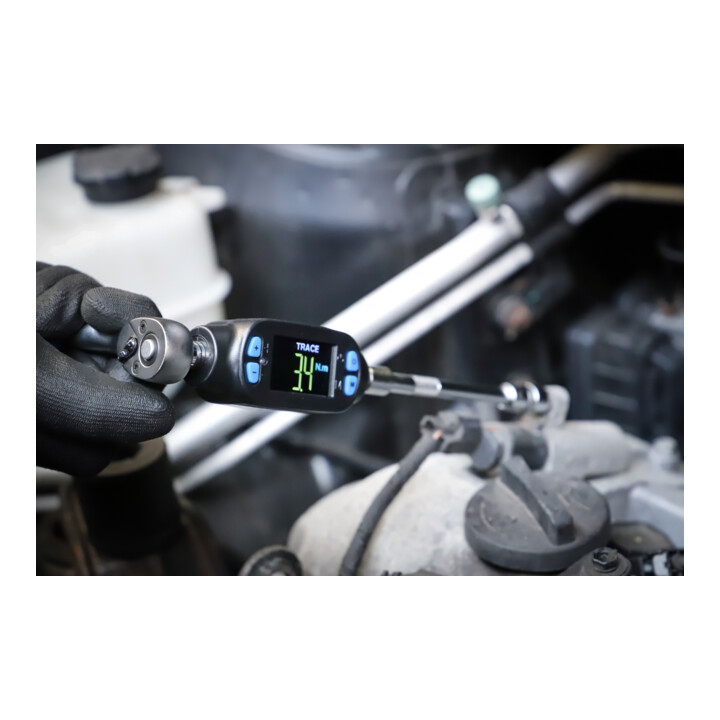 BGS Adaptateur dynamométrique numérique 6,3 mm (1/4") 6 - 30 Nm
