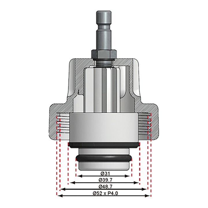 BGS Adaptateur no 10 pour art. 8027, 8098 pour BMW