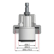 BGS Adaptateur no 14 pour art. 8027, 8098 pour Ford-5
