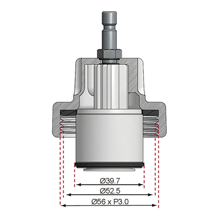 BGS Adaptateur no 14 pour art. 8027, 8098 pour Ford