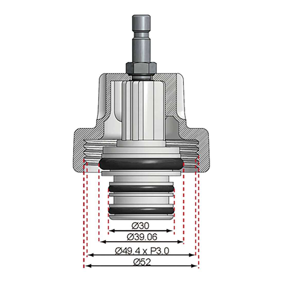 BGS Adaptateur no 17 pour art. 8027, 8098 pour BMW
